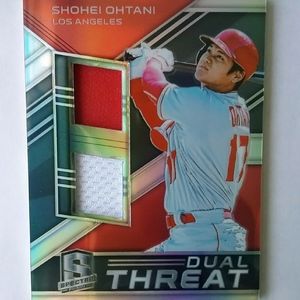 Shohei Ohtani 2019 Dual Materials Baseball Card